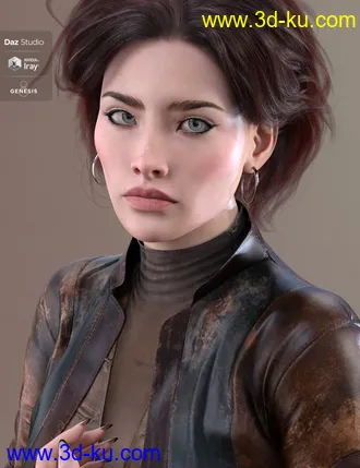 3D打印模型Fritzi for Genesis 8 Female的图片