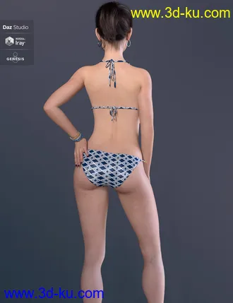 3D打印模型Fritzi for Genesis 8 Female的图片