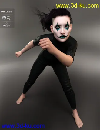 3D打印模型Fritzi for Genesis 8 Female的图片