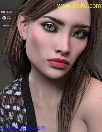 3D打印模型Fritzi for Genesis 8 Female的图片