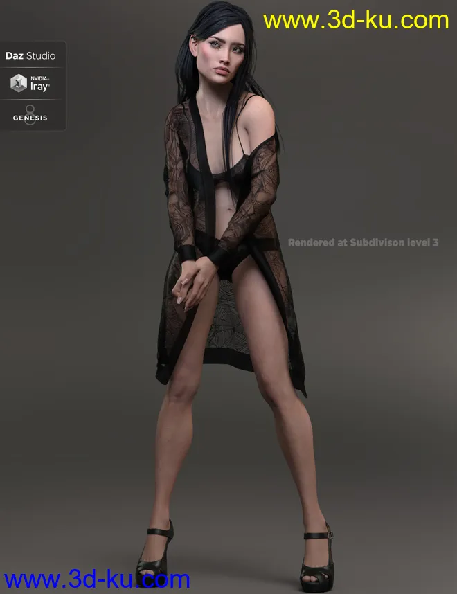 Fritzi for Genesis 8 Female模型的图片9
