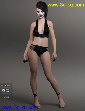 3D打印模型Fritzi for Genesis 8 Female的图片