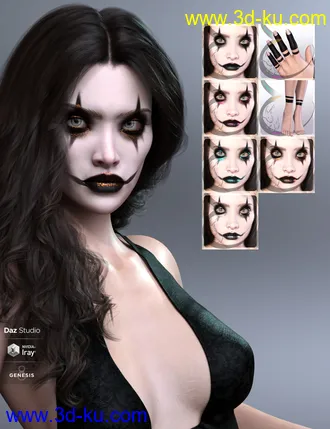 3D打印模型Fritzi for Genesis 8 Female的图片