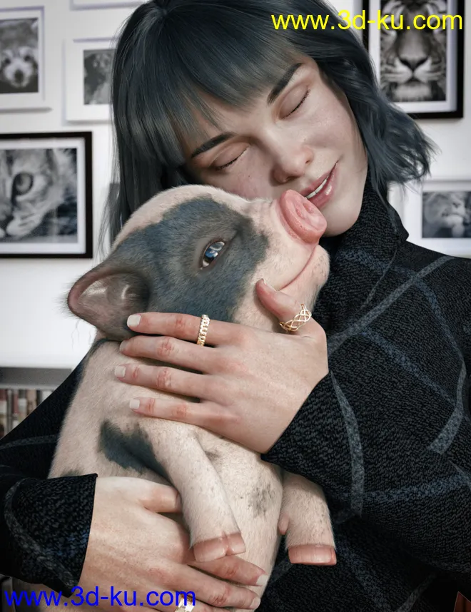 Fury The Piglet模型的图片4