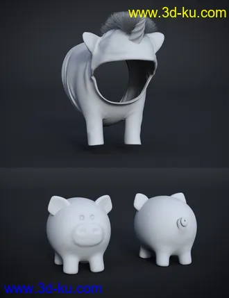 3D打印模型Fury The Piglet的图片