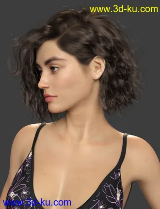 3D打印模型Georgia HD for Genesis 8 Female的图片