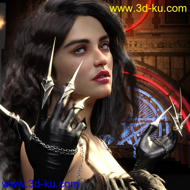 Georgia HD for Genesis 8 Female模型的图片3