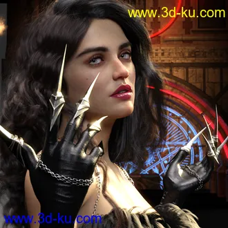 3D打印模型Georgia HD for Genesis 8 Female的图片