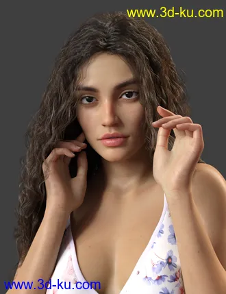 3D打印模型Georgia HD for Genesis 8 Female的图片