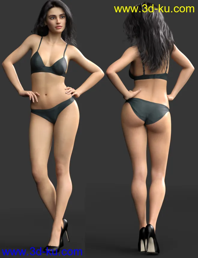 Georgia HD for Genesis 8 Female模型的图片7