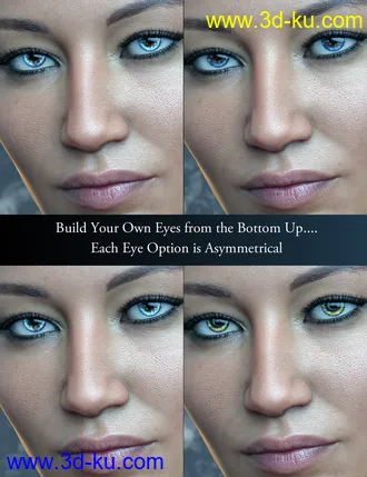 3D打印模型Geoshell Eye Builder for Genesis 8 Female的图片