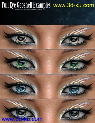 3D打印模型Geoshell Eye Builder for Genesis 8 Female的图片