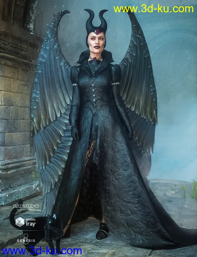 Good and Evil for Universal Dress模型的图片2