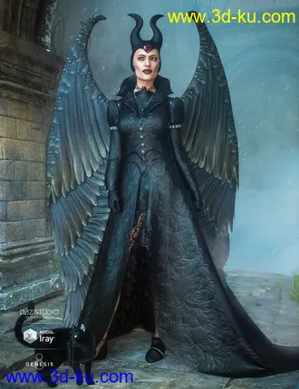 3D打印模型Good and Evil for Universal Dress的图片