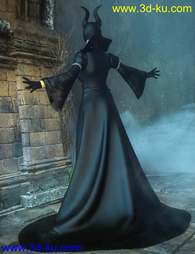 Good and Evil for Universal Dress模型的图片4