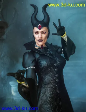 3D打印模型Good and Evil for Universal Dress的图片