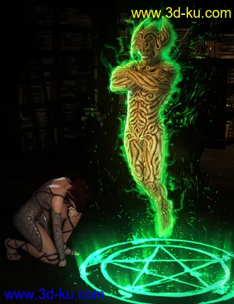 3D打印模型Hell Ambassador HD for Genesis 8 Male的图片