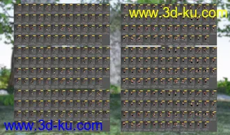 3D打印模型I Jump Poses for Genesis 8的图片