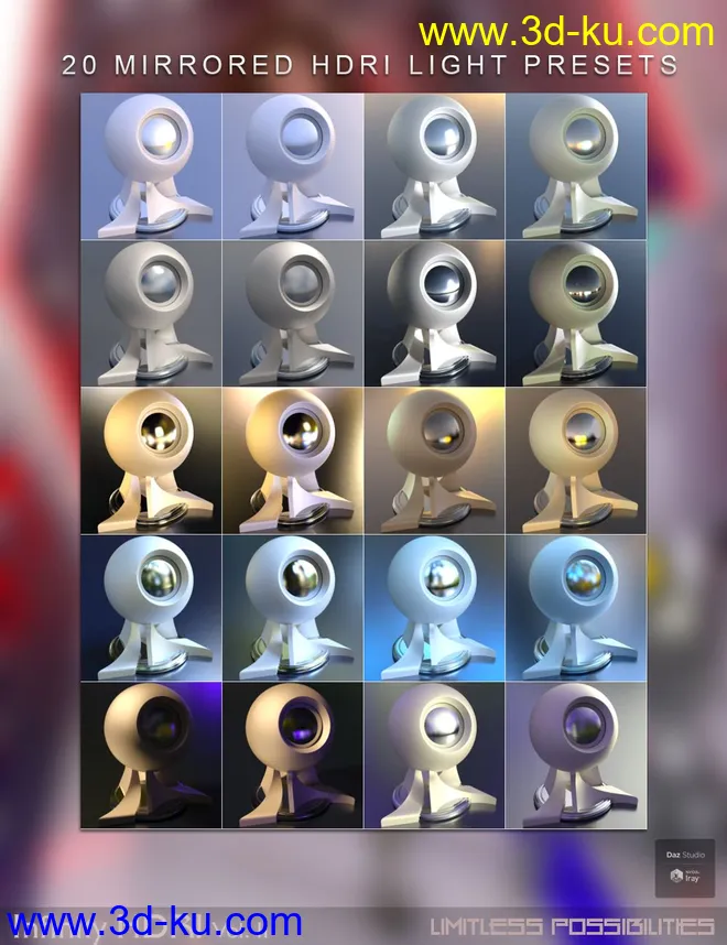 Infinity HDRI Lighting Volume 2模型的图片13