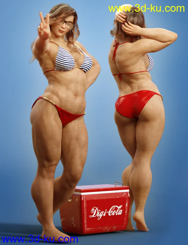 Jemma for Genesis 8 Female模型的图片3