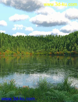 3D打印模型Lake Muirné的图片