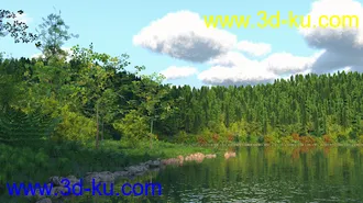 3D打印模型Lake Muirné的图片