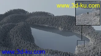 3D打印模型Lake Muirné的图片