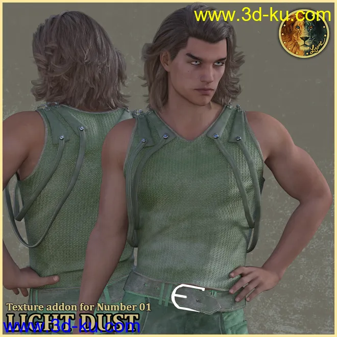 Light Dust for Lyones Number 01 outfit模型的图片1