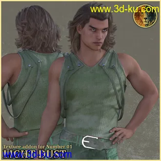 3D打印模型Light Dust for Lyones Number 01 outfit的图片