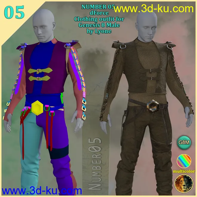 Lyones dForce Number 05模型的图片1