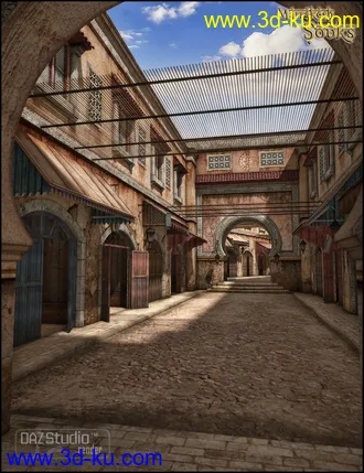 3D打印模型Marrakesh Souks 2012的图片