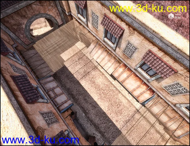 Marrakesh Souks Iray模型的图片3