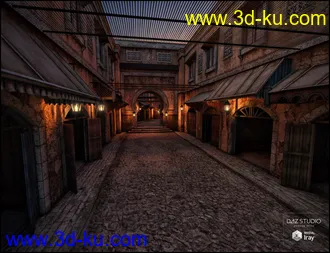 3D打印模型Marrakesh Souks Iray的图片