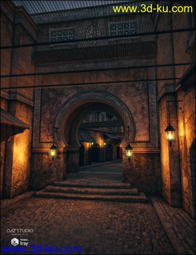 Marrakesh Souks Iray模型的图片5