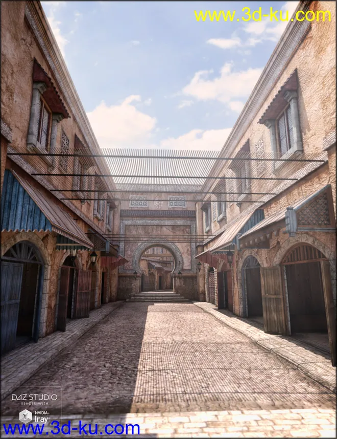 Marrakesh Souks Iray模型的图片6