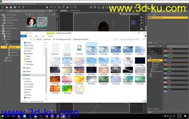 Mastering Daz Studio Content模型的图片10