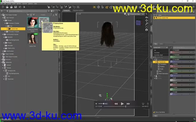 Mastering Daz Studio Content模型的图片12