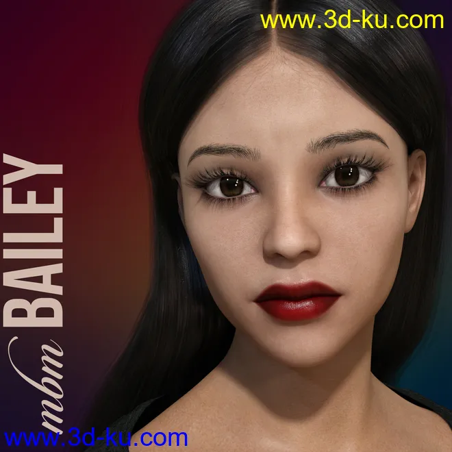 MbM Bailey for Genesis 3 & 8 Female模型的图片1