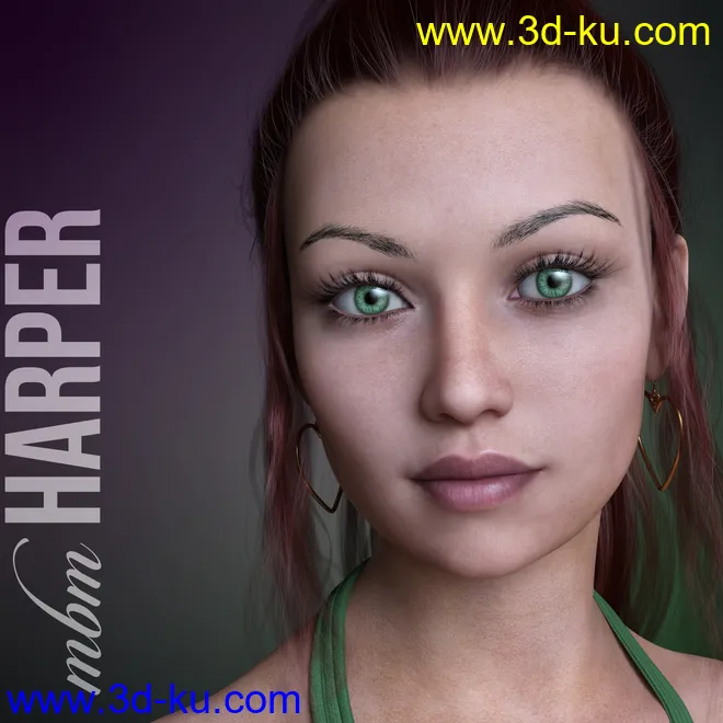 MbM Harper for Genesis 3 & 8 Female模型的图片1