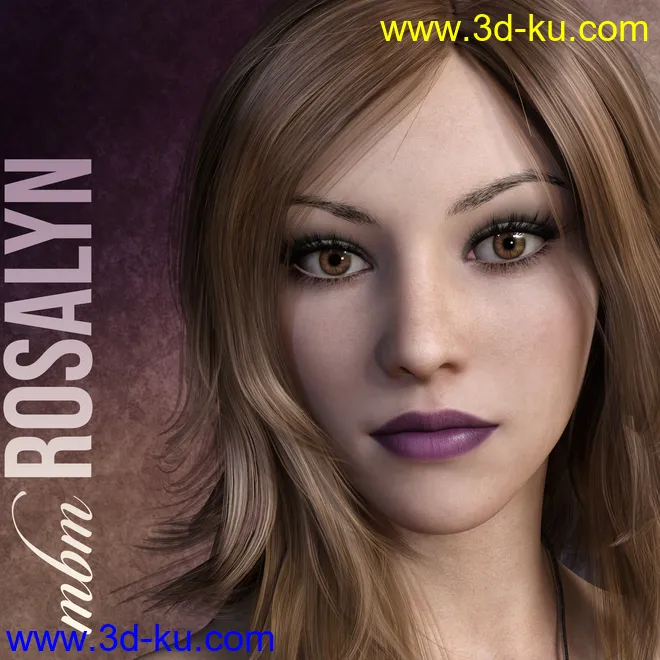 MbM Rosalyn for Genesis 3 & 8 Female模型的图片1