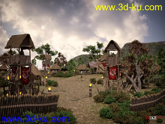 MD The Orc Village模型的图片7