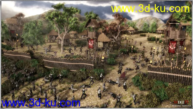 MD The Orc Village模型的图片8