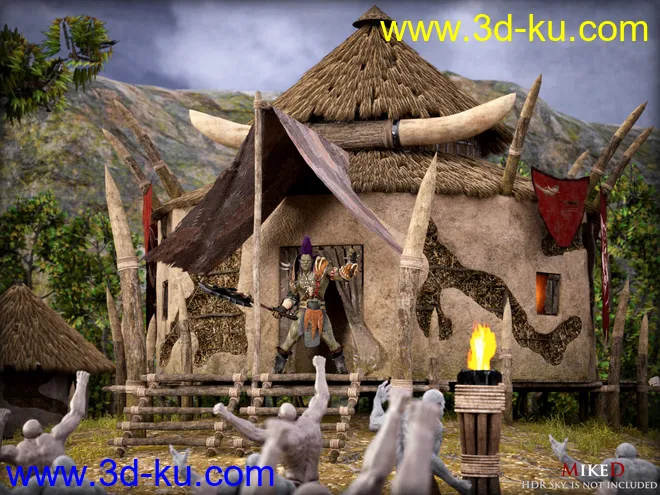 MD The Orc Village模型的图片9