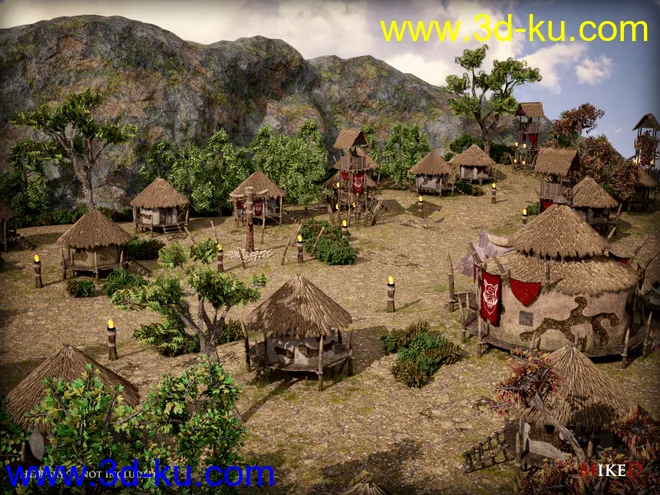 MD The Orc Village模型的图片10