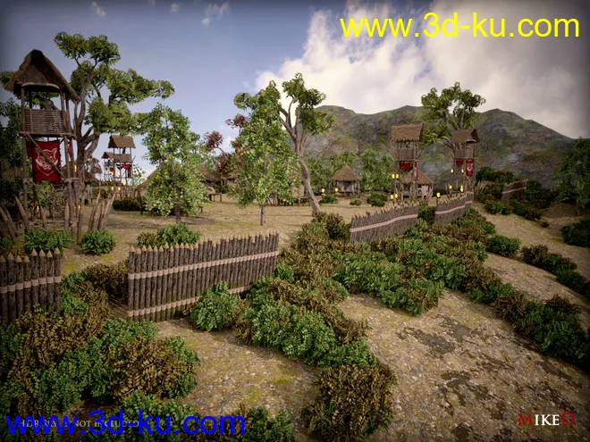 MD The Orc Village模型的图片11