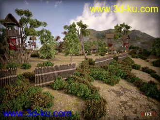 3D打印模型MD The Orc Village的图片