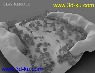 3D打印模型MD The Orc Village的图片