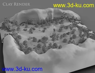 3D打印模型MD The Orc Village的图片