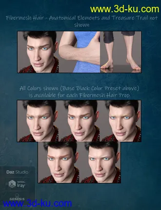 3D打印模型Mikhail for Genesis 8 Male的图片