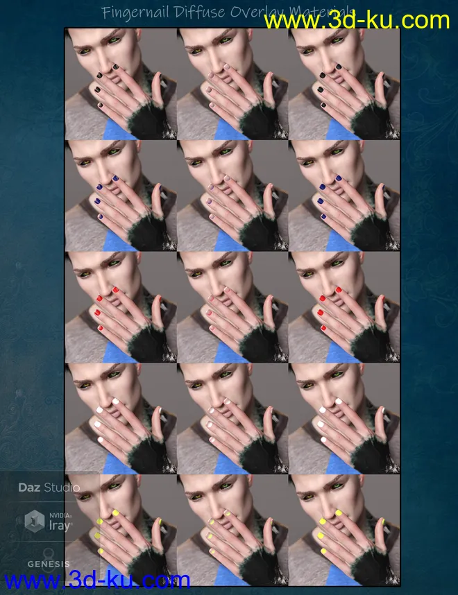 Mikhail for Genesis 8 Male模型的图片5